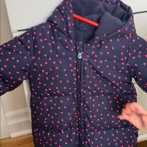 Baby gap footed snowsuit.